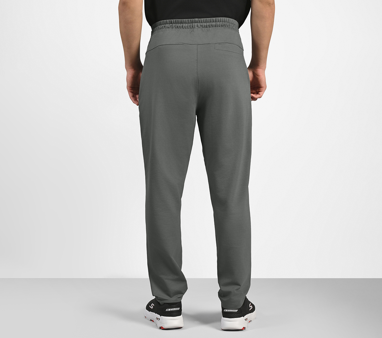 ACTIVE WOVEN PANT, BLACK/CHARCOAL Apparel Left View