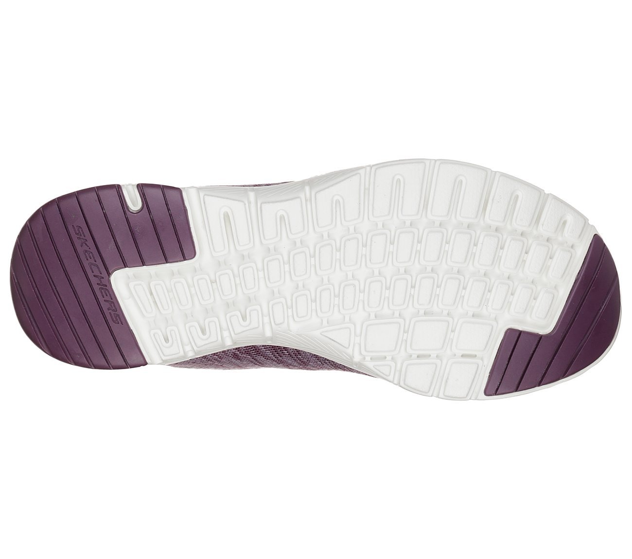 FLEX APPEAL 3, PLUM Footwear Bottom View