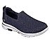 GO WALK 5-BRAVE, NAVY/GOLD Footwear Lateral View