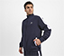 MENS COLORBLOCK TRACK JACKET, NAVY Apparel Right View