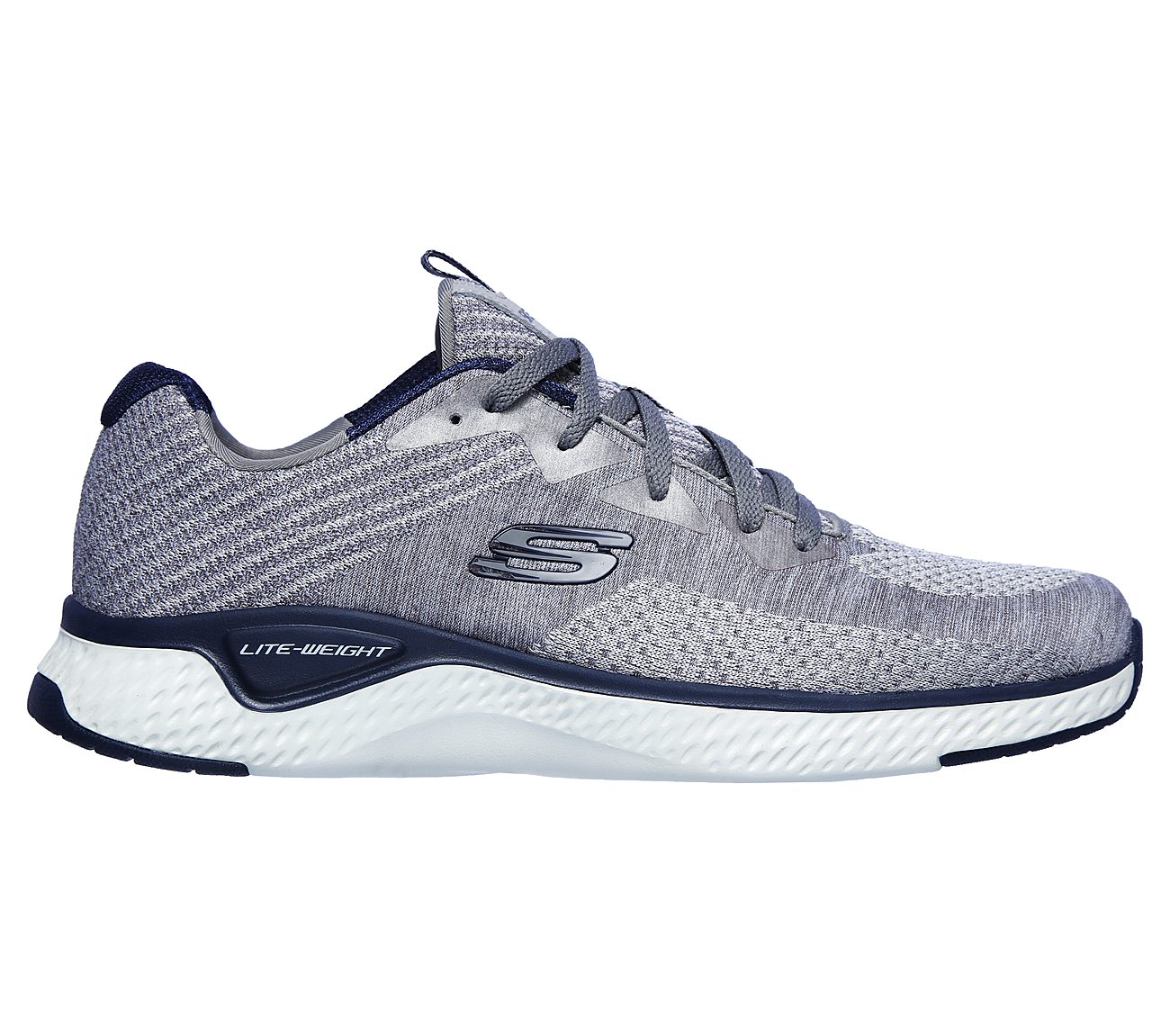 SOLAR FUSE-KRYZIK, GREY/NAVY Footwear Right View