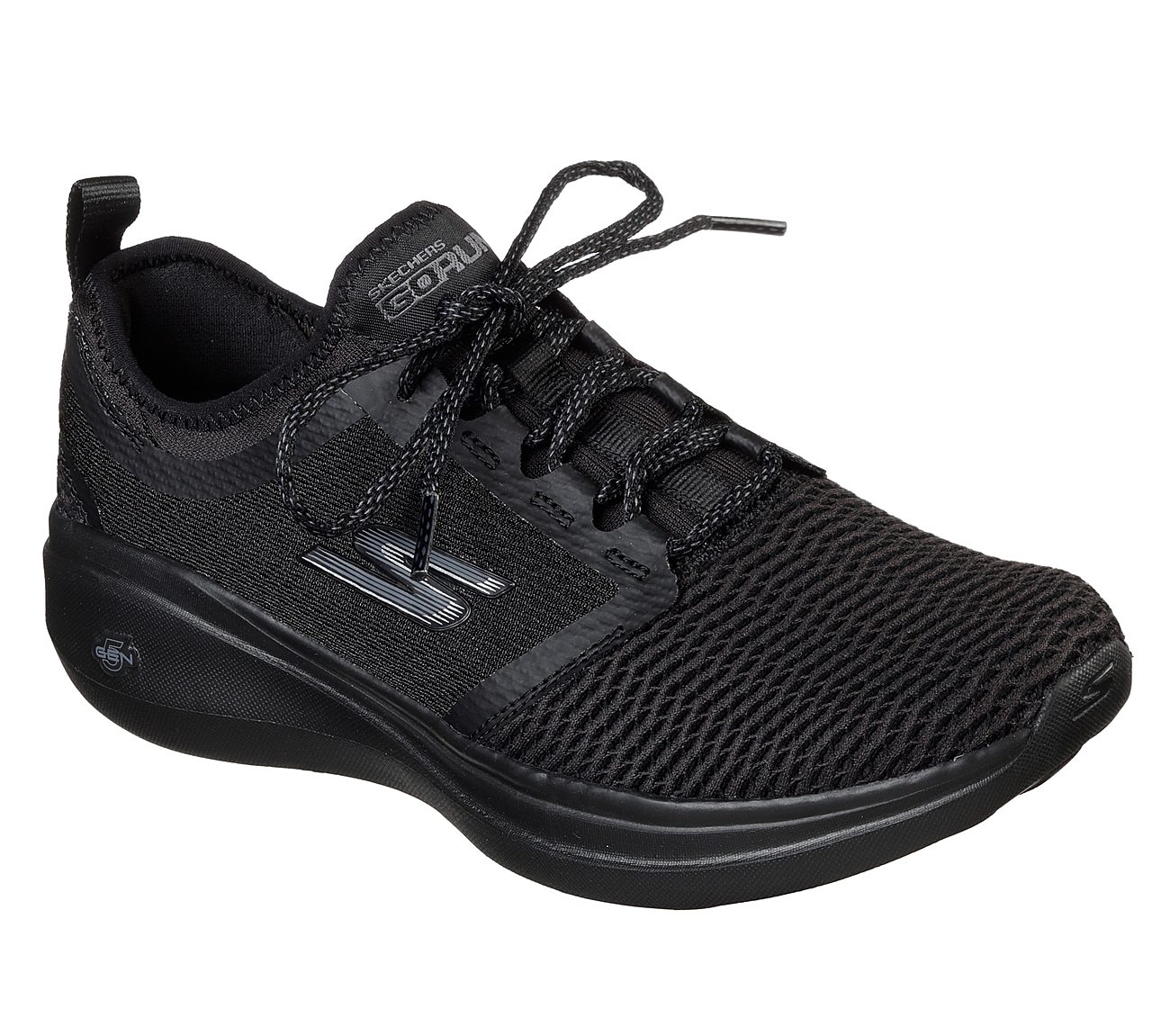 GO RUN FAST -, BBLACK Footwear Lateral View