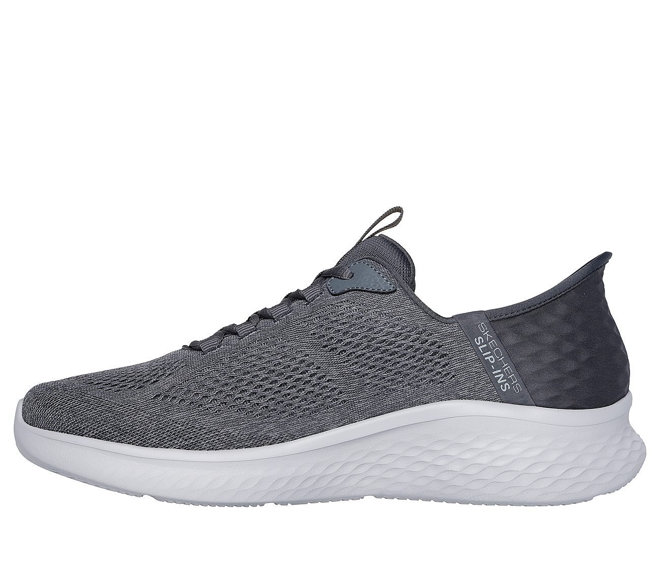 SKECHERS SLIP-INS: SKECH-LITE PRO - PRIMEBASE, CHARCOAL/BLUE Footwear Left View