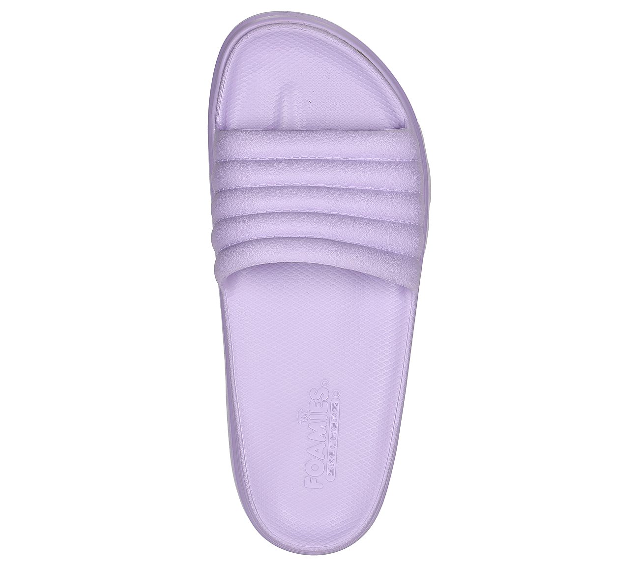 FOAMIES TOP-LEVEL, LAVENDER Footwear Top View