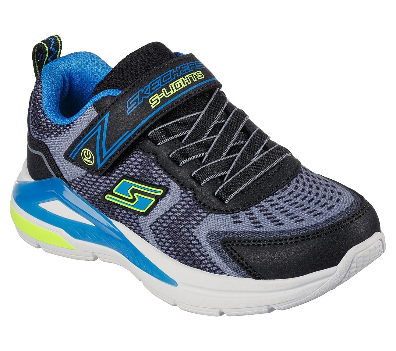 TRI-NAMICS, BLACK/YELLOW/BLUE Footwear Right View