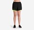 PERFORATED SHORTS, BLACK