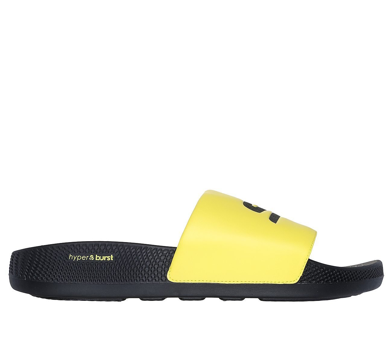 HYPER SLIDE - DERIVER, YELLOW/BLACK Footwear Lateral View