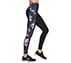 GOSTRETCH WINTER BLOOM LEGGING, BLACK/LAVENDER/PINK