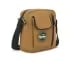 CROSSBODY BAG WITH FRONT POCKET, BROWN/OLIVE