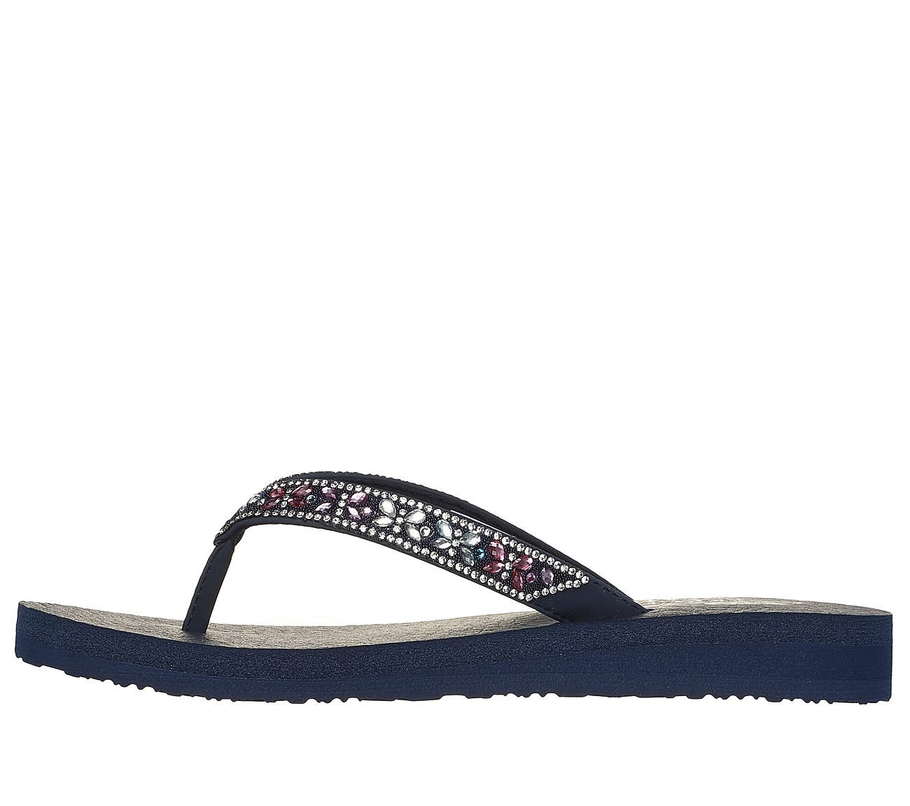 MEDITATION - BUTTERFLY GARDEN, NAVY/MULTI Footwear Left View