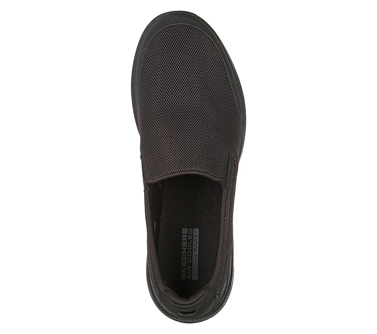 GO WALK STABILITY - RESOLUTE, BBLACK Footwear Top View