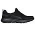 GO WALK 5 - DOWNDRAFT, BLACK/CHARCOAL Footwear Right View