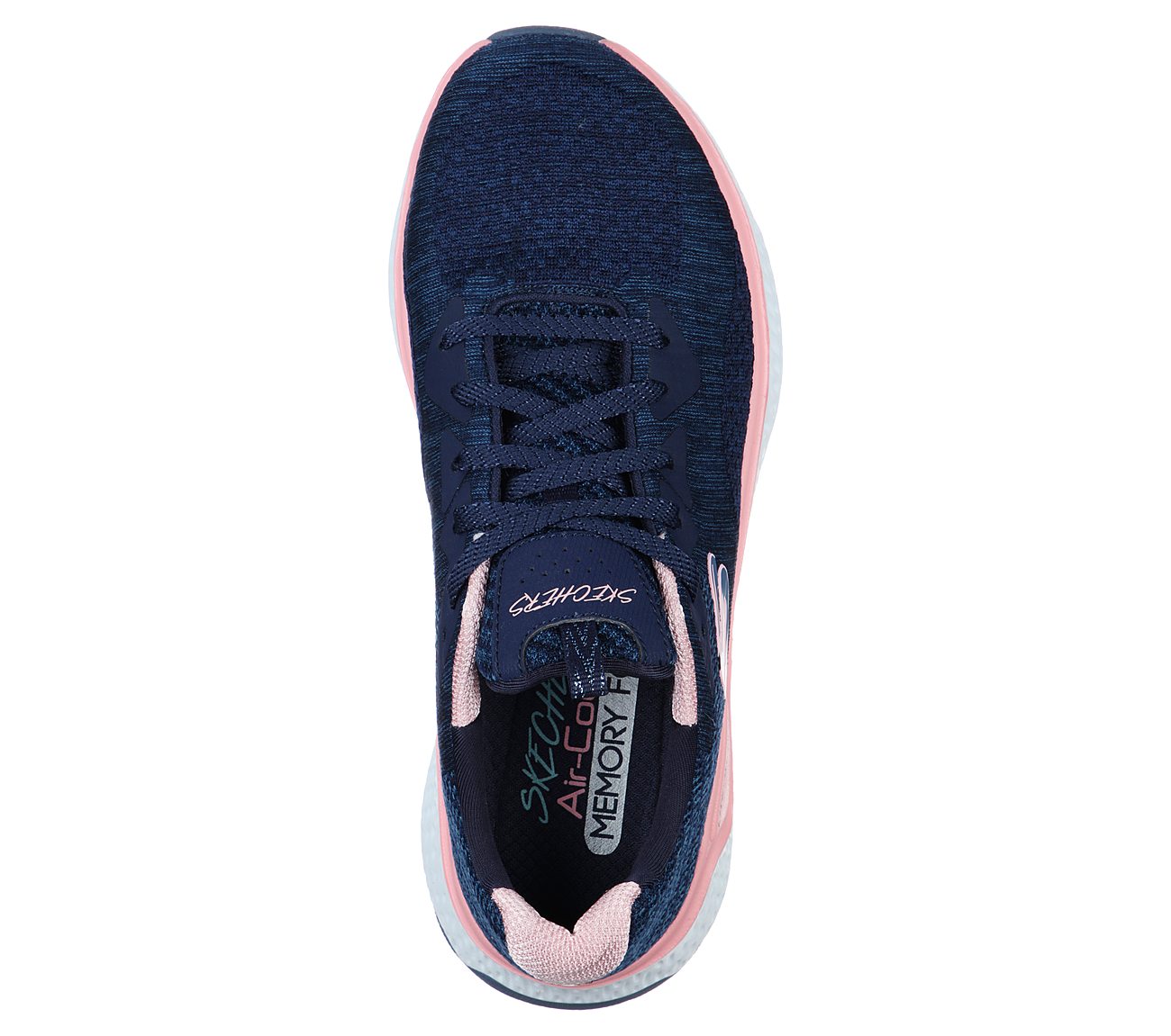 SOLAR FUSE - BRISK ESCAPE, NAVY/PINK Footwear Top View