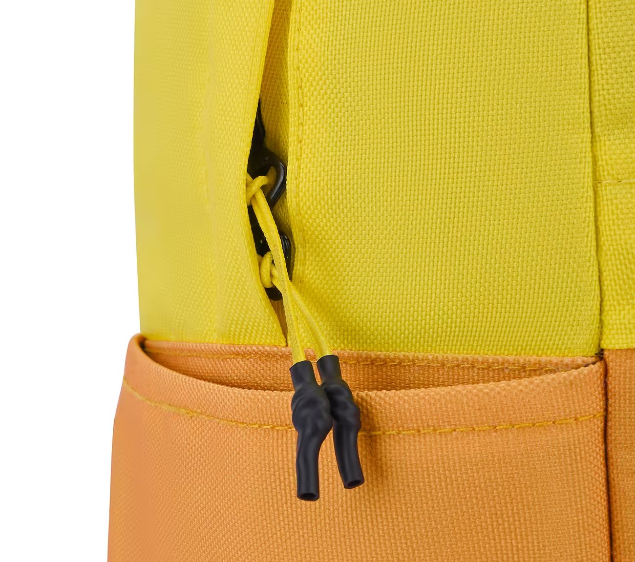 Mini Backpack With Single Compartment, YELLOW Accessories Right View