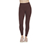 GOSCULPT SCALLOPED HW LEGGING, BURGUNDY/BROWN Apparels Lateral View