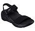 GO WALK ARCH FIT SANDAL-POLIS, BBLACK Footwear Right View