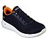 GO WALK MAX, NAVY/ORANGE Footwear Lateral View