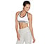 SEAMLESS SPORTS BRA, WHITE Apparels Lateral View