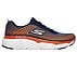 MAX CUSHIONING ELITE, NAVY/ORANGE Footwear Right View