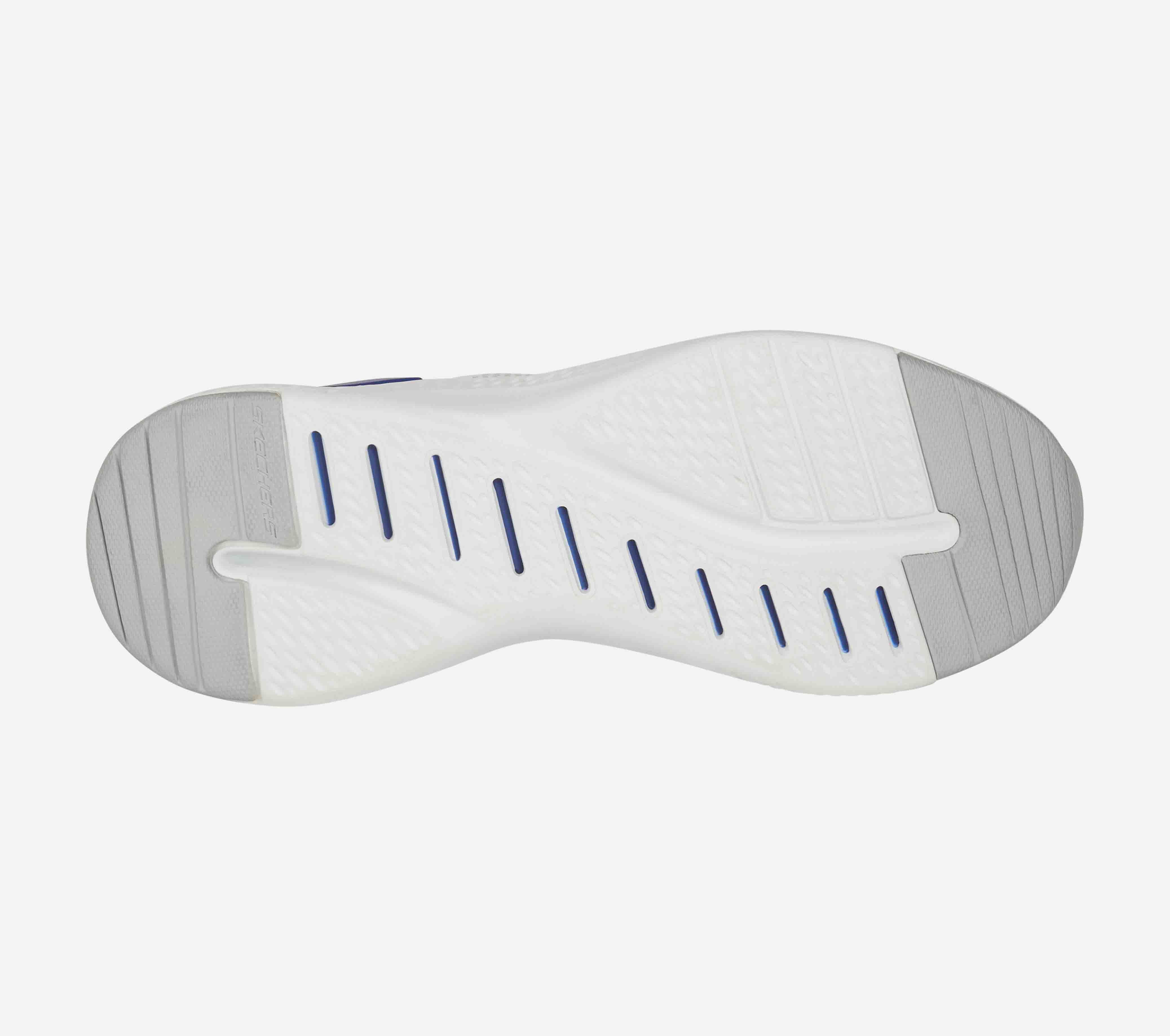 SOLAR FUSE - VALEDGE, WHITE/BLUE Footwear Bottom View