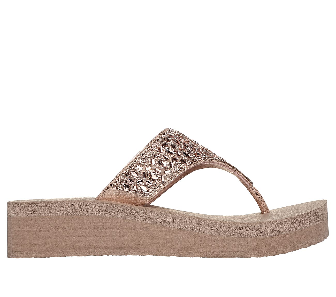 VINYASA - NEW GLAMOUR, ROSE GOLD Footwear Lateral View