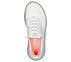 D'LUX WALKER, WHITE/HOT CORAL Footwear Top View