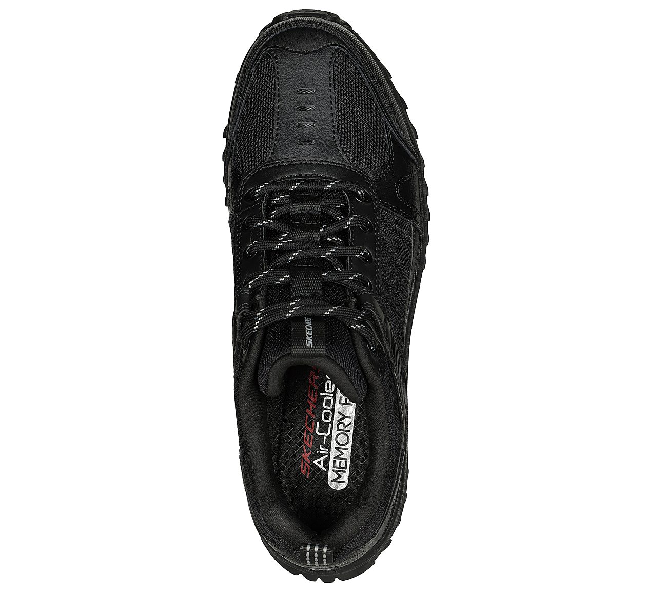 SKECHERS BIONIC TRAIL, BBLACK Footwear Top View