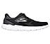 GO RUN 400, BLACK/WHITE Footwear Right View
