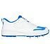 CRICKET BLADE, WHITE/LT.BLUE Footwear Lateral View