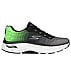 MAX CUSHIONING ARCH FIT - COM, BLACK/GREEN Footwear Lateral View