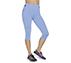 GOSTRETCH CAPRI, PERIWINKLE Apparel Lateral View