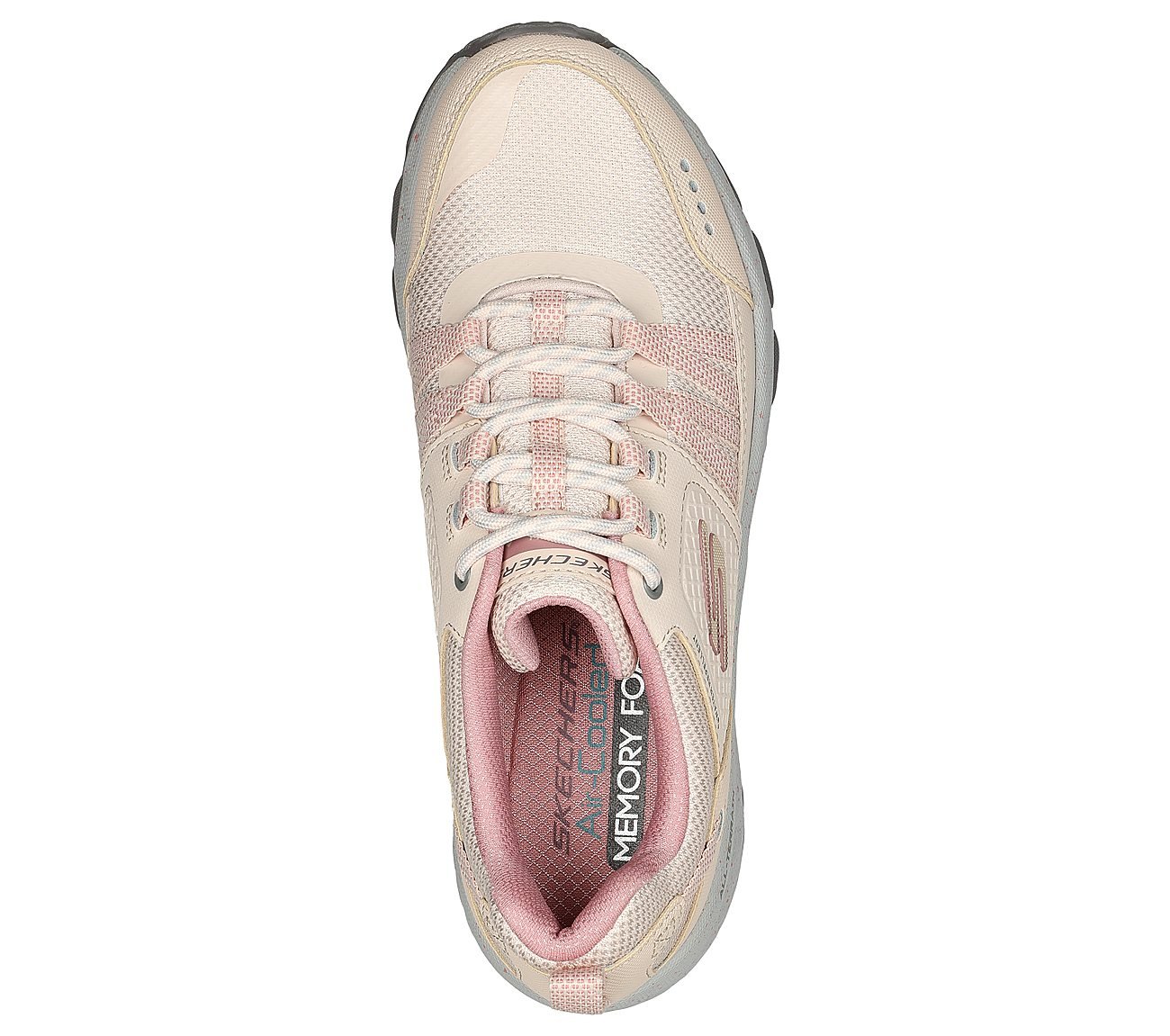 ESCAPE PLAN - ENDLESS PURSUIT, NATURAL/PINK Footwear Top View