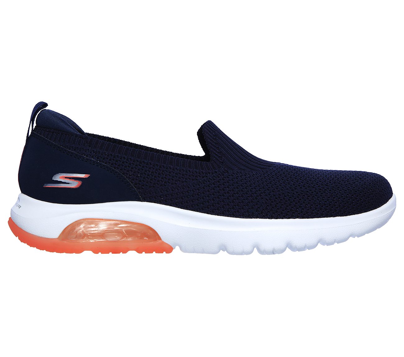 GO WALK AIR -, NAVY/CORAL Footwear Right View