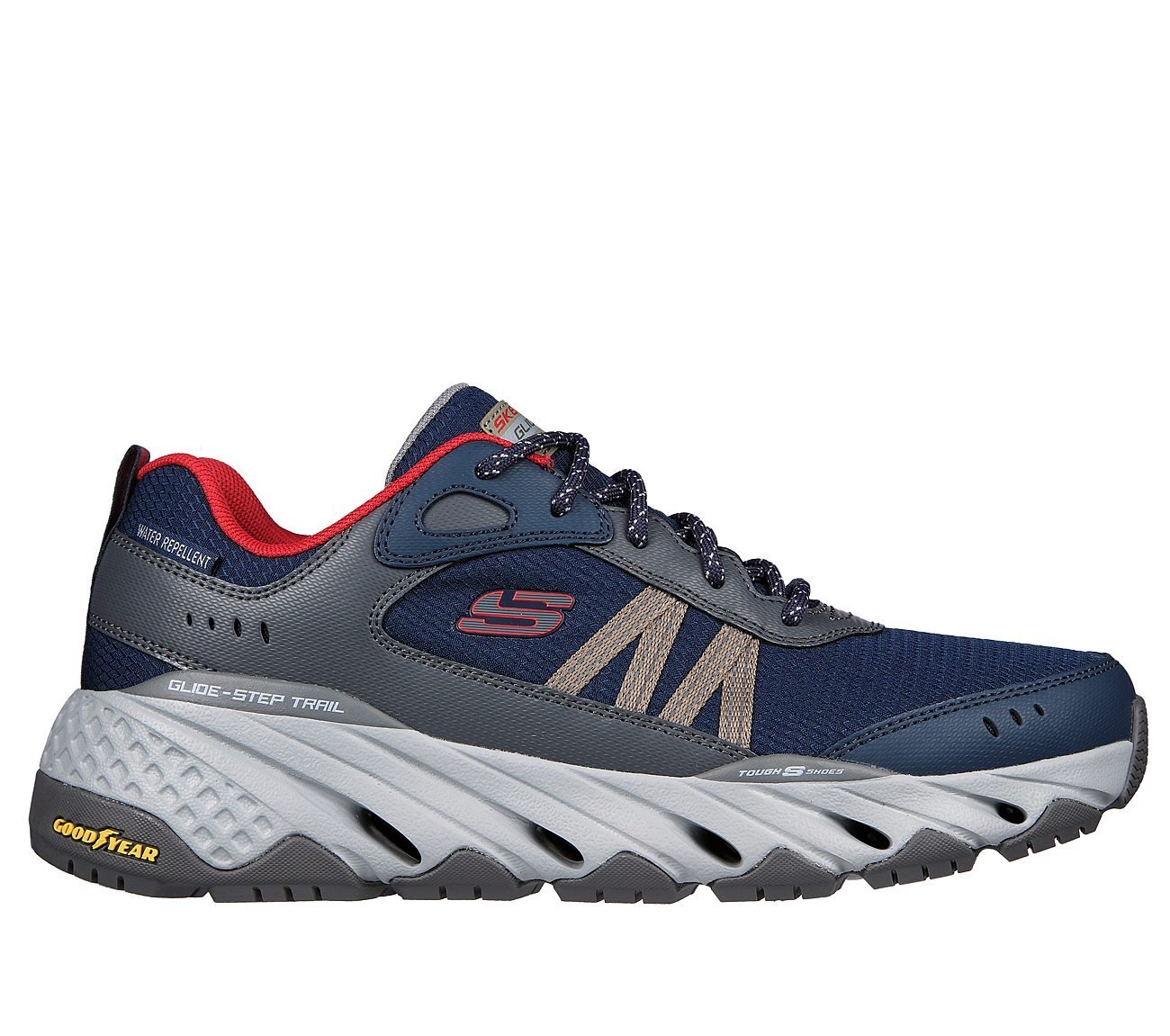 GLIDE-STEP TRAIL - OXEN, NAVY/MULTI Footwear Lateral View