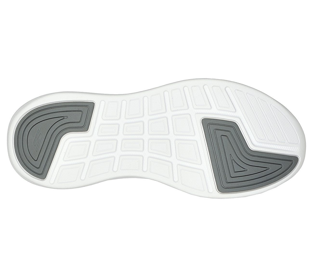 MAX CUSHIONING ESSENTIAL, GREY/WHITE Footwear Bottom View