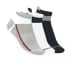 3 Pack MENS HALF TERRY ANKLE SOCKS, WHITE/BLACK/GREY