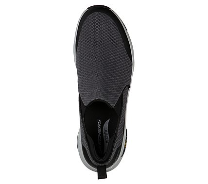 ARCH FIT-BANLIN, CHARCOAL/BLACK Footwear Top View