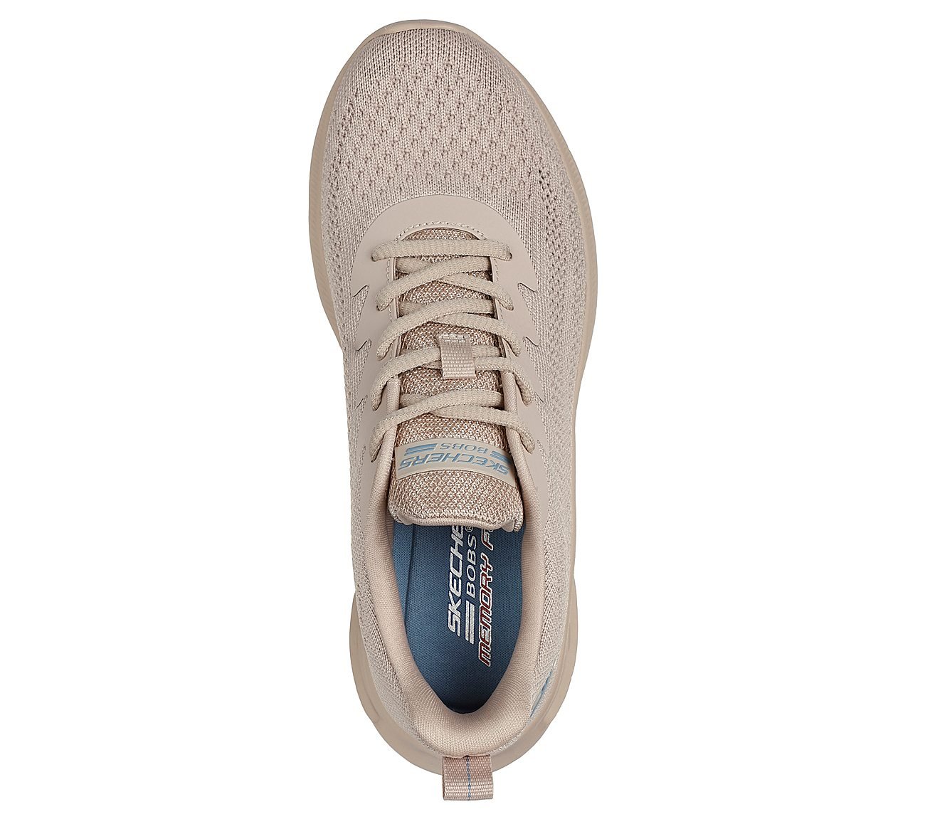 BOBS UNITY - SLEEK WAVES, TAN Footwear Top View