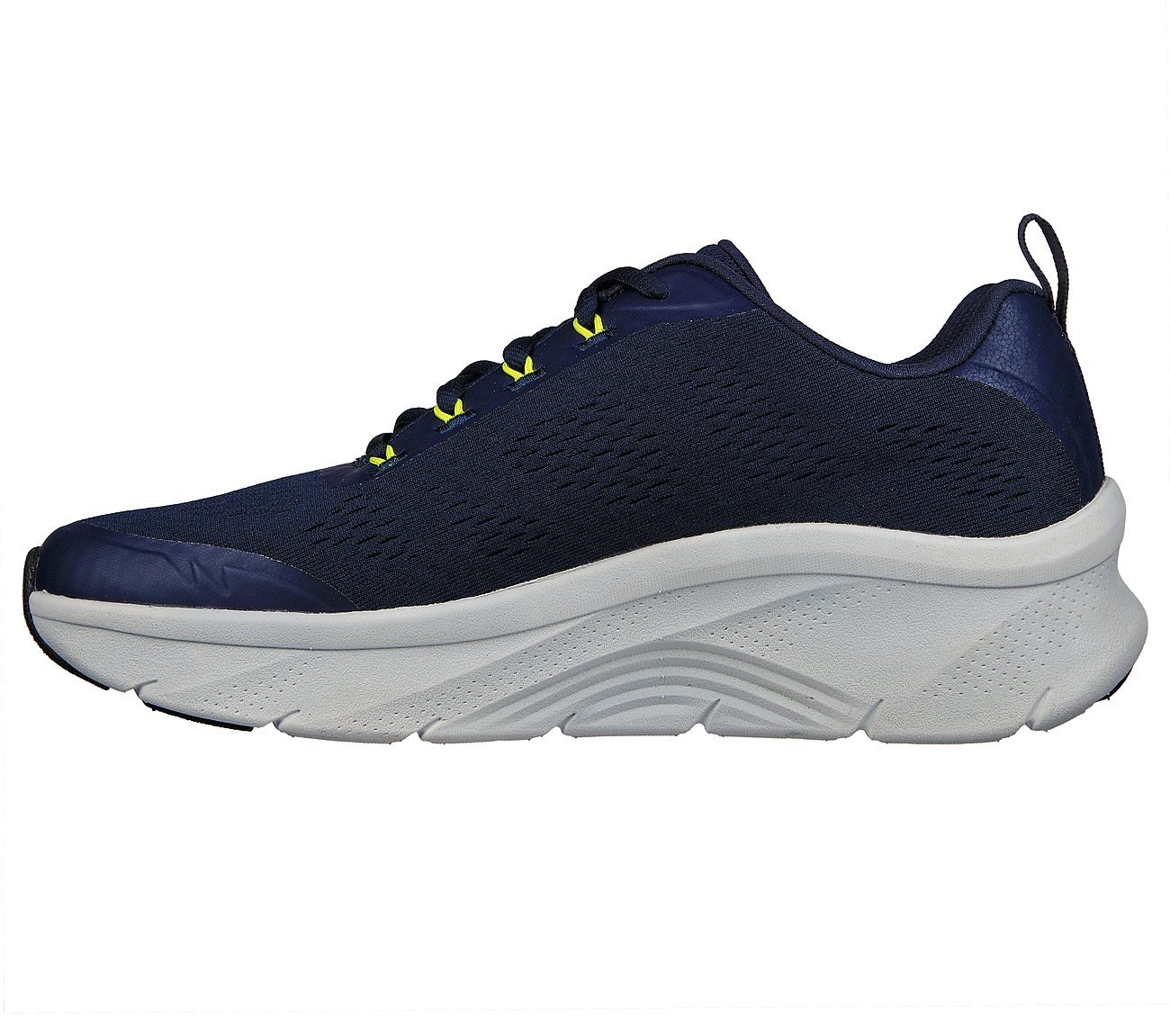 ARCH FIT D'LUX - SUMNER, NAVY/LIME Footwear Left View