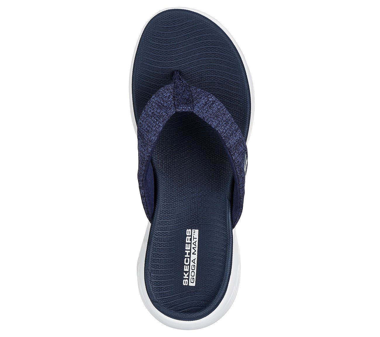 ON-THE-GO 600 - PREFERRED, NAVY/WHITE Footwear Top View