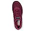 SKECH-LITE PRO-PERFECT TIME, PLUM Footwear Top View