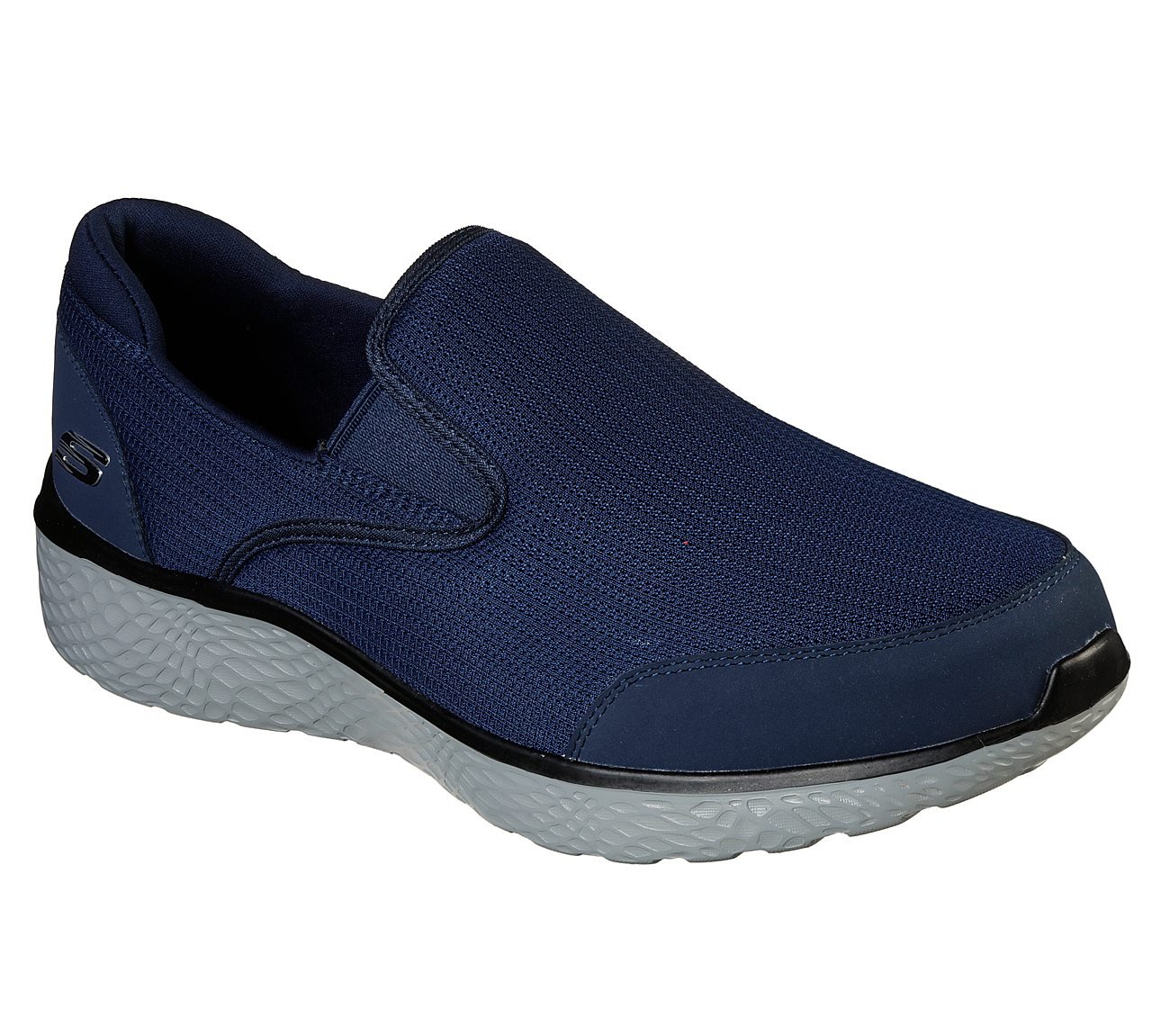 MODERN COOL-KEENE, NAVY/GREY Footwear Lateral View