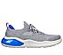 AIR CUSHIONING, GREY/BLUE Footwear Lateral View