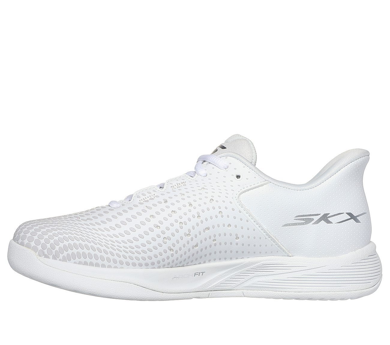 SKECHERS VIPER COURT RELOAD, WWWHITE Footwear Left View