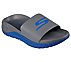 GO RECOVER SANDAL, CHARCOAL/BLUE