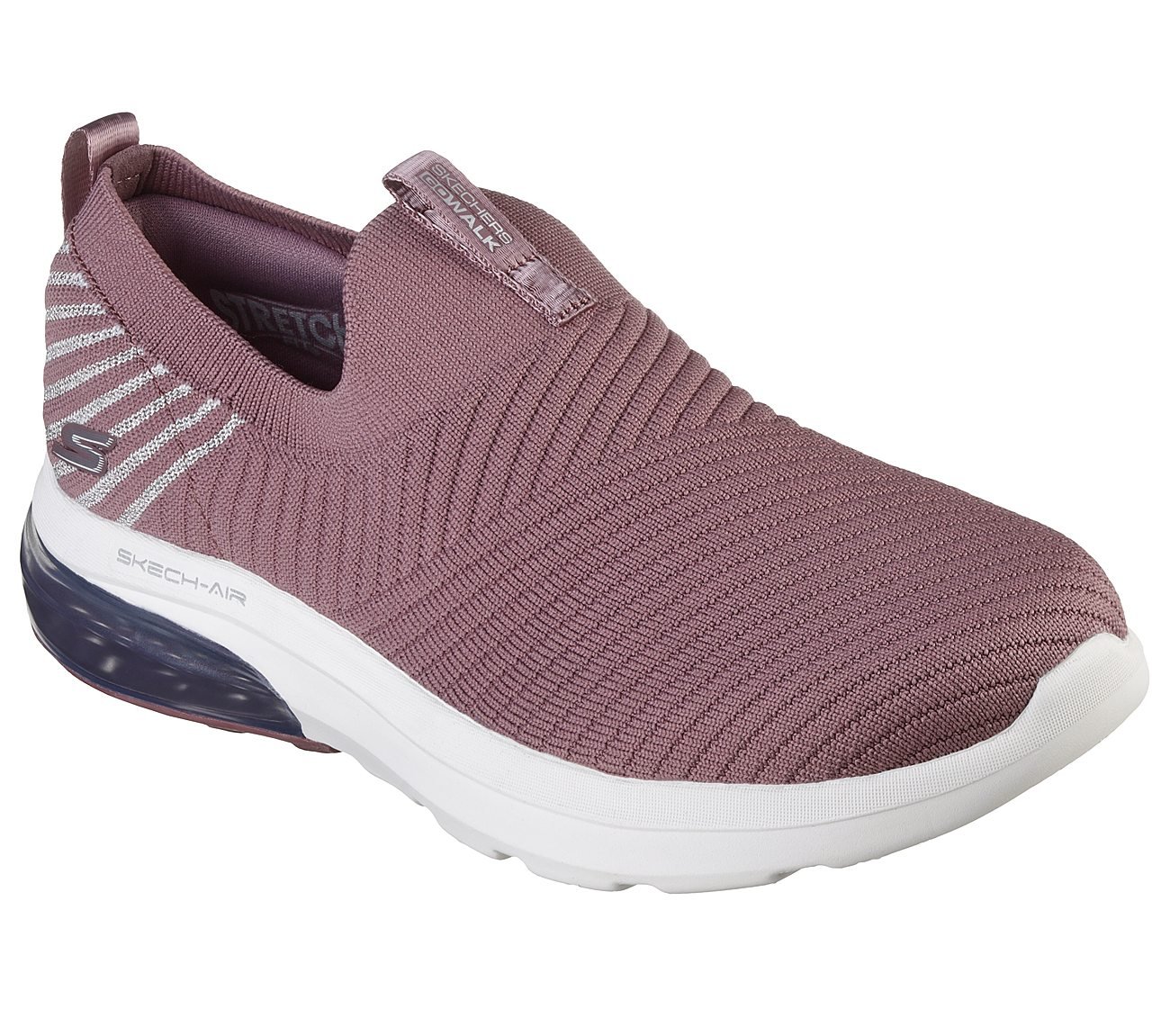 GO WALK AIR 2.0 -OCEAN STRIPE, MMAUVE Footwear Right View