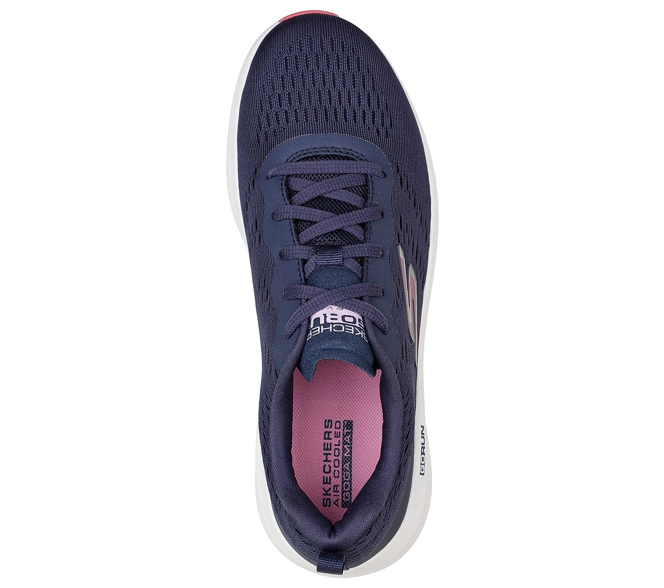 GO RUN ELEVATE, NNNAVY Footwear Top View