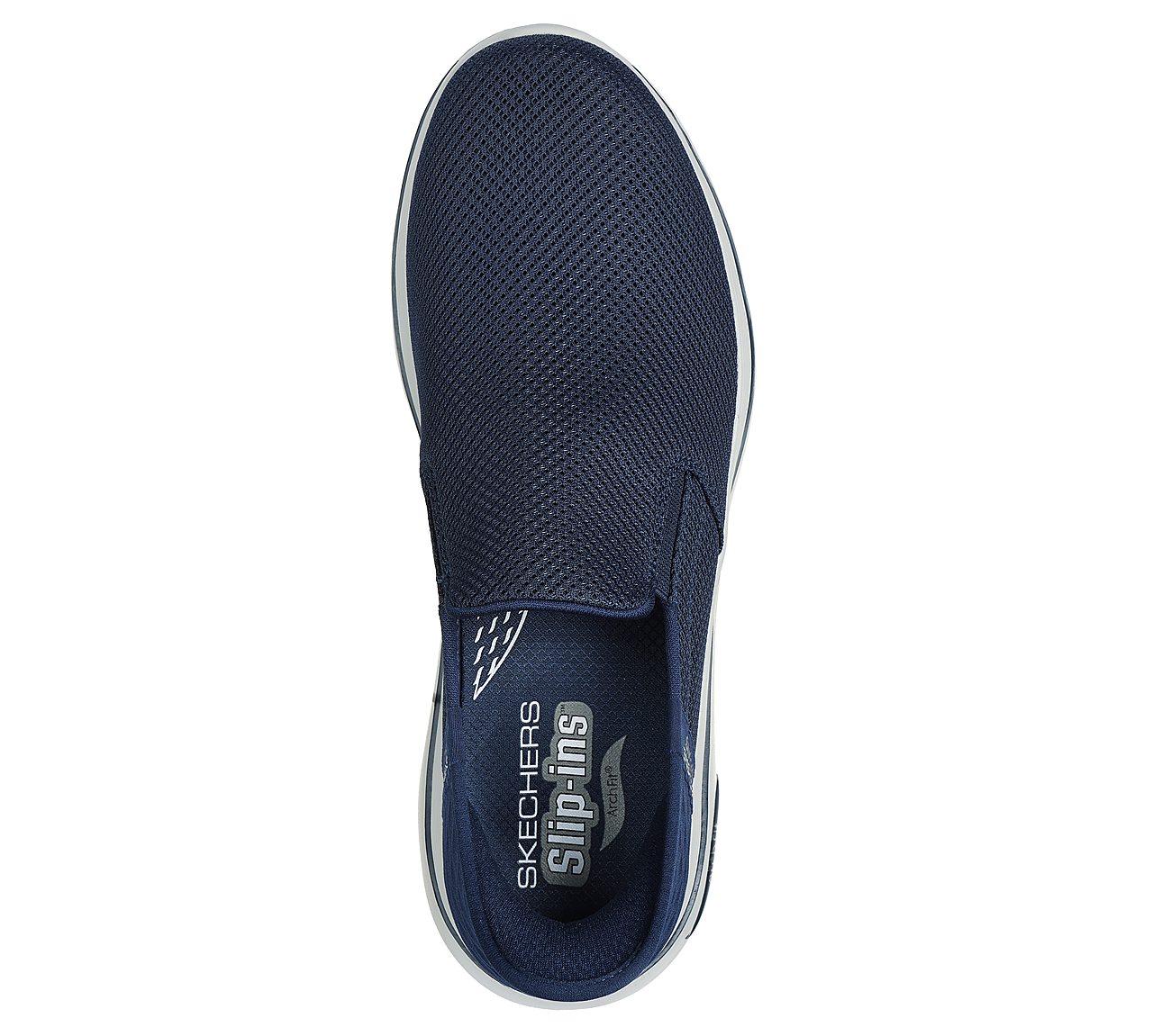 SKECHERS SLIP-INS: GO WALK AF 2.0 - HANDS FREE 2, NNNAVY Footwear Top View
