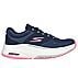 GO WALK DISTANCE WALKER - FRESH LOOK, NAVY/PINK Footwear Lateral View