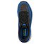 MAX CUSHIONING ELITE, BLACK/BLUE Footwear Top View